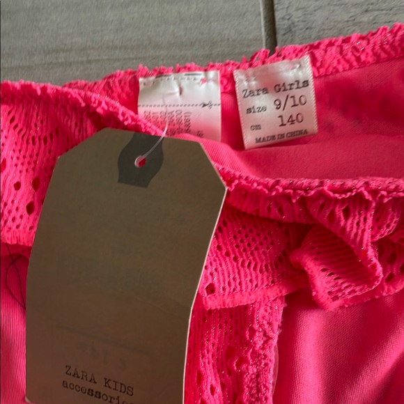 Zara Kids Pink Ruffle Bikini Set - Picture 5 of 6